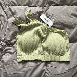 Lauriebelles one strap sports bra NWT
